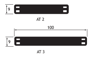 Marcadores para identificação dos cabos